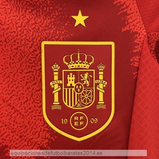 Nuevo 1ª Conjunto De Niños Espana 2024 Rojo Baratas